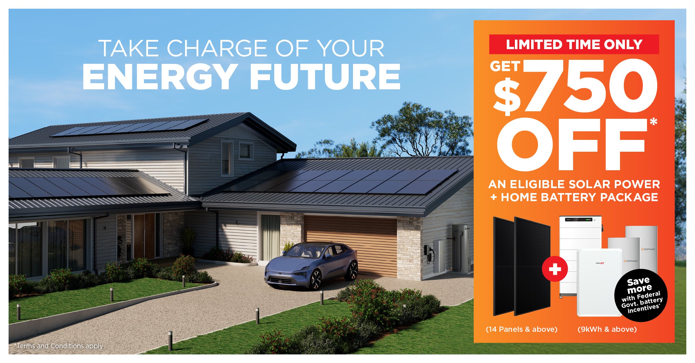 SOLA1542_JulyPromo_eDM_Header_1200x628px_144dpi promotion of $750 off a battery through solahart eastern ranges